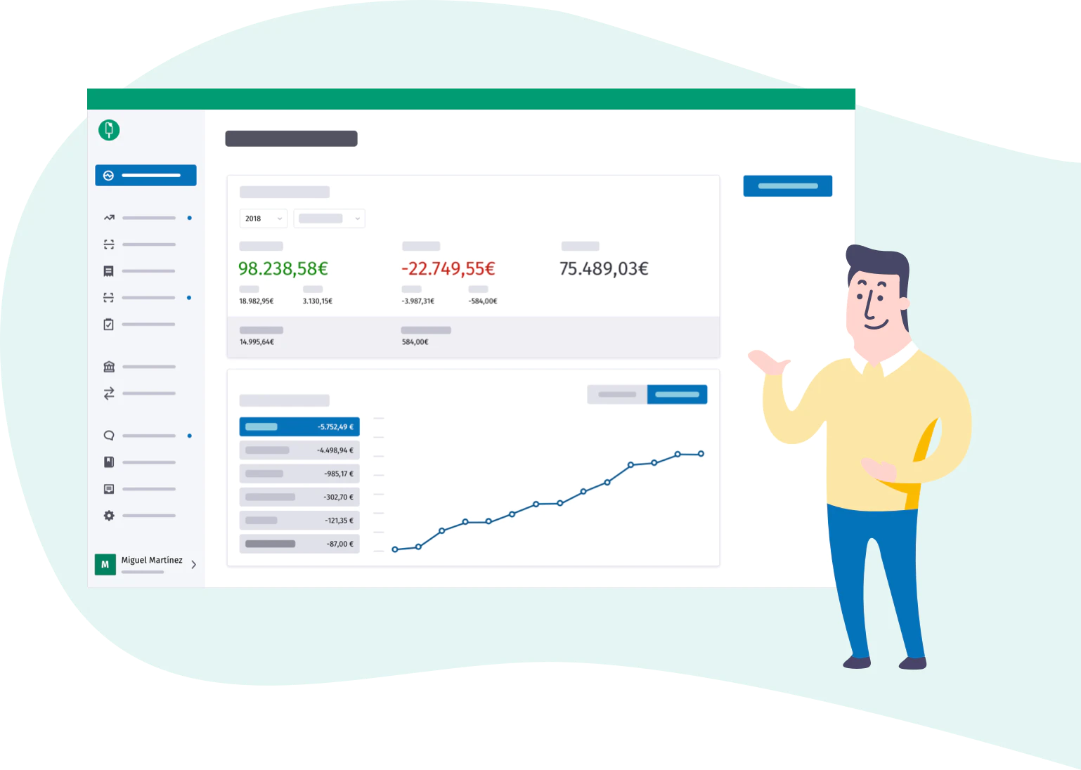 Quipu dashboard preview