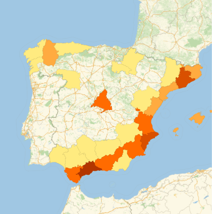 Map of Limit Consulting service coverage
